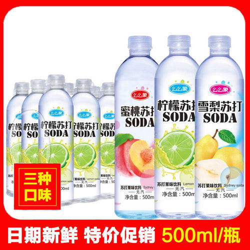 品味清新健康 年貨節(jié)蘇打水整箱批發(fā)全攻略